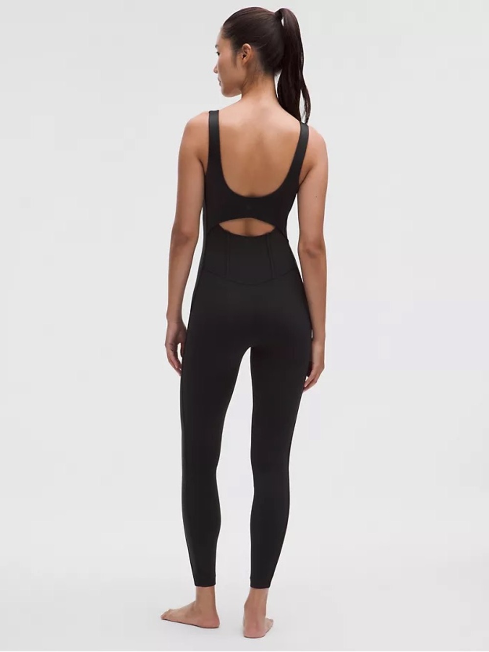 lululemon Align ™ Bodysuit/ jumpsuit 25''Satin size 8 brand new special edition